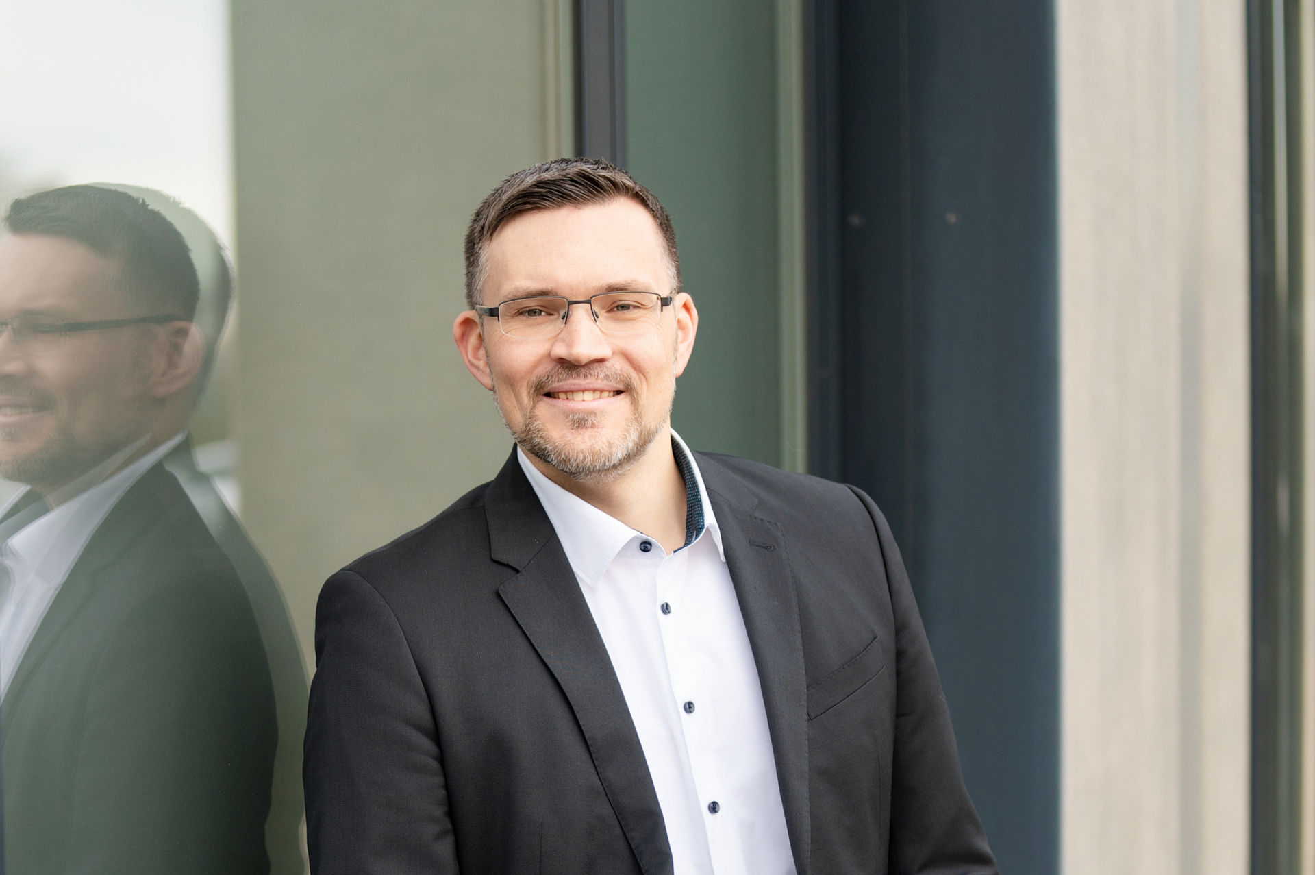 Porträt Christoph Ackermann (Geschäftsführer Optoreha)